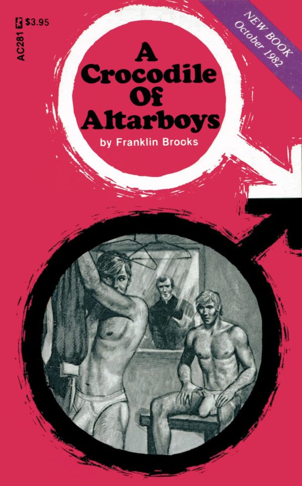 A Crocodile of Altarboys Adonis Classics AC-28/1 Vintage Gay Porn Book Cover