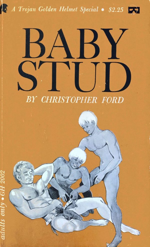 Baby Stud Christopher Ford Trojan Golden Helmet GH-2002 Christopher Ford
