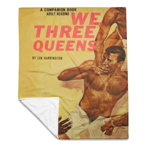 We Three Queens Cover Throw Blanket - Image 3